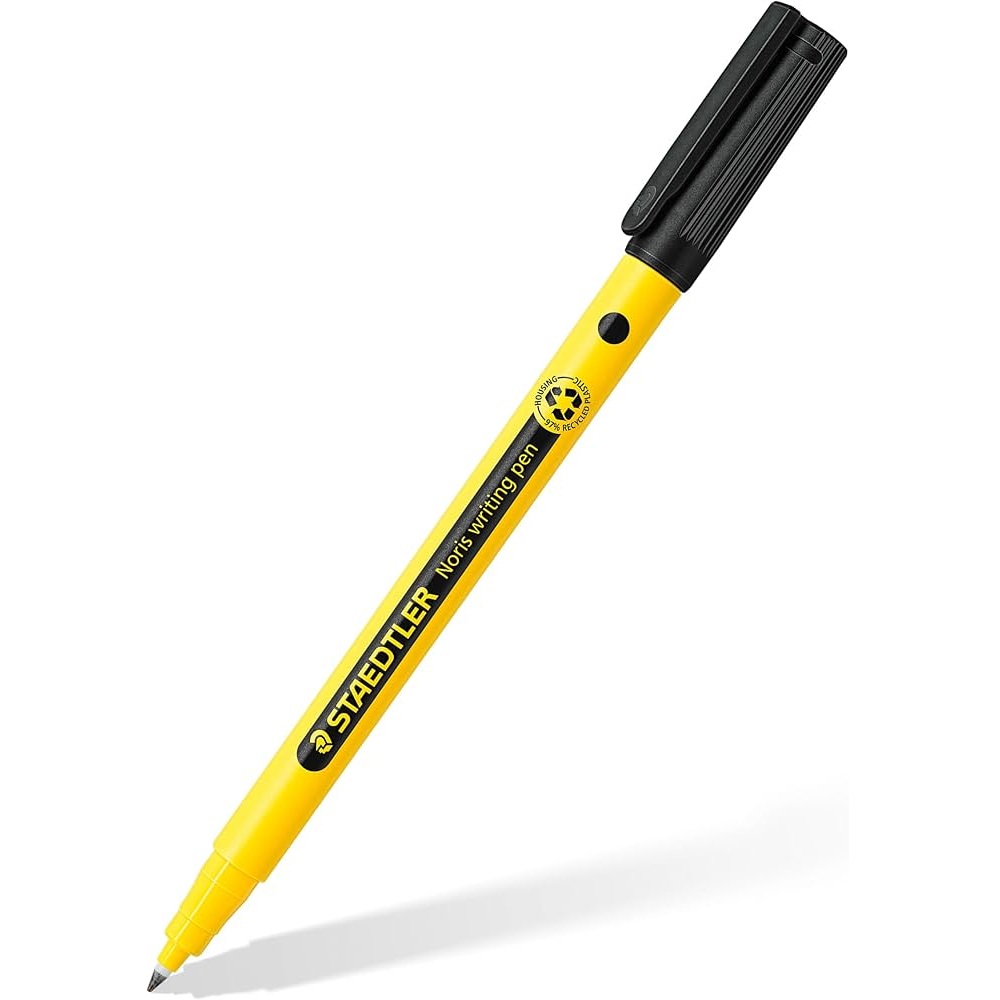 Staedtler Noris Writing Pen (0.6 mm, felt tip) (Black, Single)